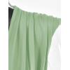 imageLYANER Womens Wraped V Neck Ruched Sleeveless Tank Leotard Bodysuit TopLight Green