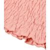 imageLYANER Womens 2 Piece Outfits Tie Knot Front Bell Long Sleeve Crop Top and Mini Skirt SetPink