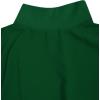 imageLYANER Womens Mock Neck Asymmetrical High Low Balloon Long Sleeve Long Shirt Blouse Tunic TopGreen