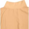 imageLYANER Womens Mock Neck Asymmetrical High Low Balloon Long Sleeve Long Shirt Blouse Tunic TopKhaki