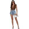 imageLYANER Womens Sexy Deep V Neck Ruched Sleeveless Tank Leotard Bodysuit TopMocha