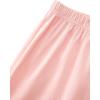 imageLYANER Womens Pajamas Set Heart Print Button Short Sleeve Shirt with Shorts Sleepwear PJs SetLight Coral Pink