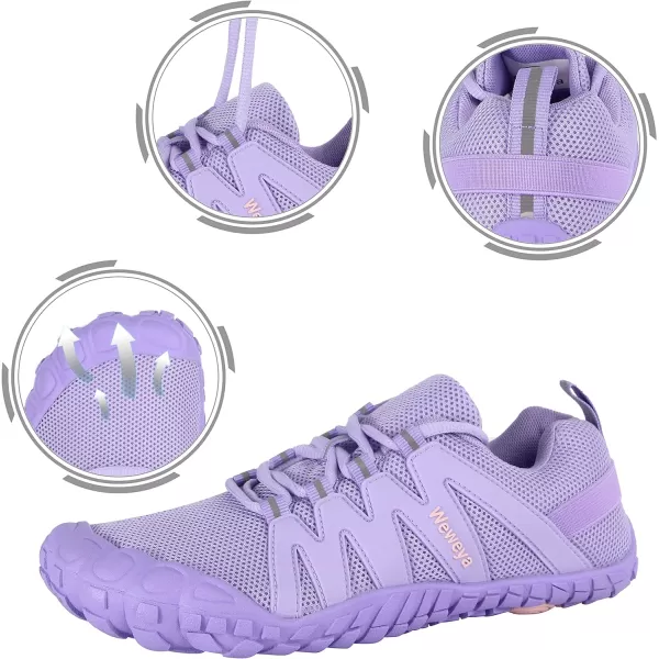 Weweya Barefoot Shoes for Women Minimalist Running Cross Training Shoe