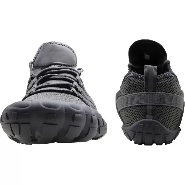 imageWeweya Barefoot Shoes Men Minimalist Running Cross Training ShoeGrey