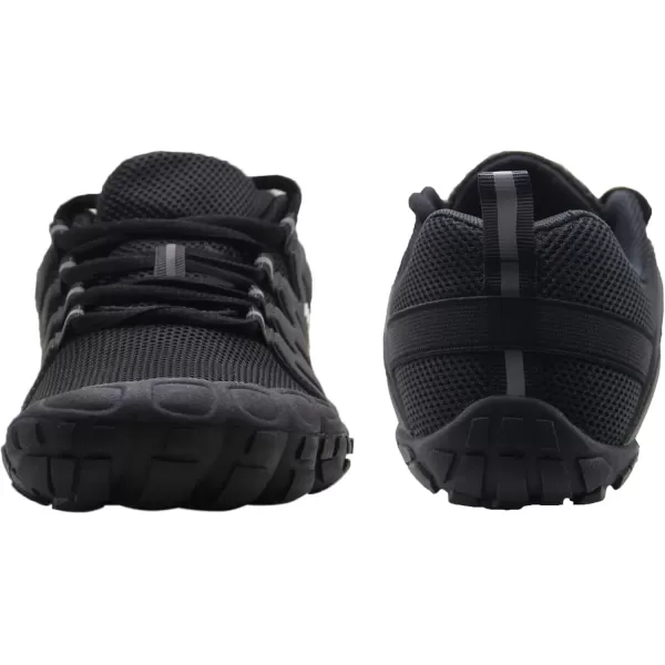 imageWeweya Barefoot Shoes for Women Minimalist Running Cross Training ShoeBlack