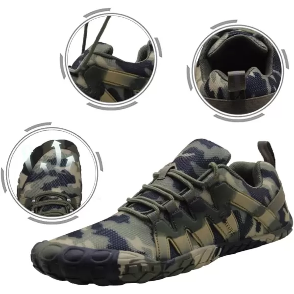imageWeweya Barefoot Shoes for Women Minimalist Running Cross Training ShoeCamouflage