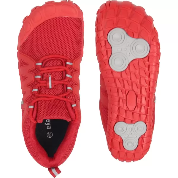 imageWeweya Barefoot Shoes for Women Minimalist Running Cross Training ShoeRed
