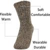 imageWeweya Boot Socks for Women  Thick Winter Socks  Knit Warm Socks  Gifts for WomenBlack  Brown  Grey