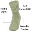 imageWeweya Boot Socks for Women  Thick Winter Socks  Knit Warm Socks  Gifts for WomenBlue  Green  Red  Pink  Rose