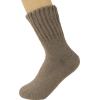 imageWeweya Boot Socks for Women  Thick Winter Socks  Knit Warm Socks  Gifts for WomenMilk Tea  5 Pairs