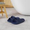 imageWeweya Sandals for Women and Men  Pillow Slippers  Double Buckle Adjustable Slides  EVA Flat SandalsBlue