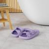 imageWeweya Sandals for Women and Men  Pillow Slippers  Double Buckle Adjustable Slides  EVA Flat SandalsPurple
