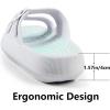 imageWeweya Sandals for Women and Men  Pillow Slippers  Double Buckle Adjustable Slides  EVA Flat SandalsWhite