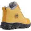 imageWeweya Womens Snow Boots Fur Lined Booties AntiSlip Ankle Boots Winter SneakersCamel