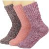 imageWeweya Boot Socks for Women  Thick Winter Socks  Knit Warm Socks  Gifts for WomenRed  Pink  Purple