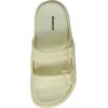 imageWeweya Platform Sandals for Women  Double Layer Slip On Sandals  Adjustable Buckle Casual SandalsBeige
