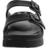 imageWeweya Arch Support Womens Sandals  Platform Recovery Sandals for Women  Adjustable Buckle SandalsBlack