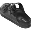 imageWeweya Arch Support Womens Sandals  Platform Recovery Sandals for Women  Adjustable Buckle SandalsBlack