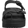 imageWeweya Womens Sandal with Arch Support  Adjustable Buckle Straps Beach Slides  Summer Lightweight Flip Flops SandalsBlack