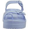 imageWeweya Womens Sandal with Arch Support  Adjustable Buckle Straps Beach Slides  Summer Lightweight Flip Flops SandalsLight Blue