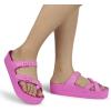 imageWeweya Womens Sandal with Arch Support  Adjustable Buckle Straps Beach Slides  Summer Lightweight Flip Flops SandalsRose