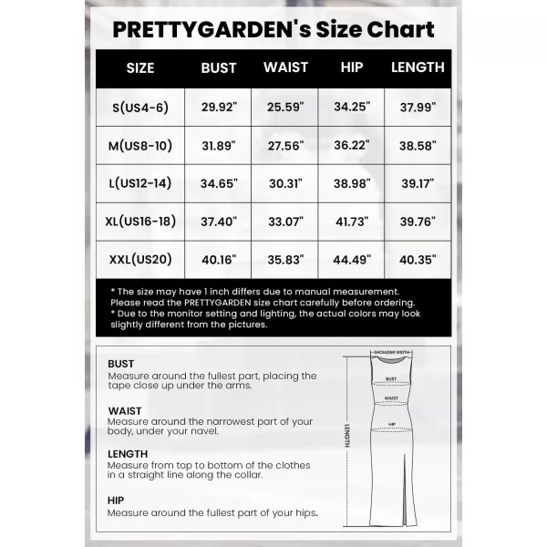 imagePRETTYGARDEN Women Midi Bodycon Dress Summer Sleeveless Irregular Ruffle Hem Cocktail Party Tank DressesRose Red