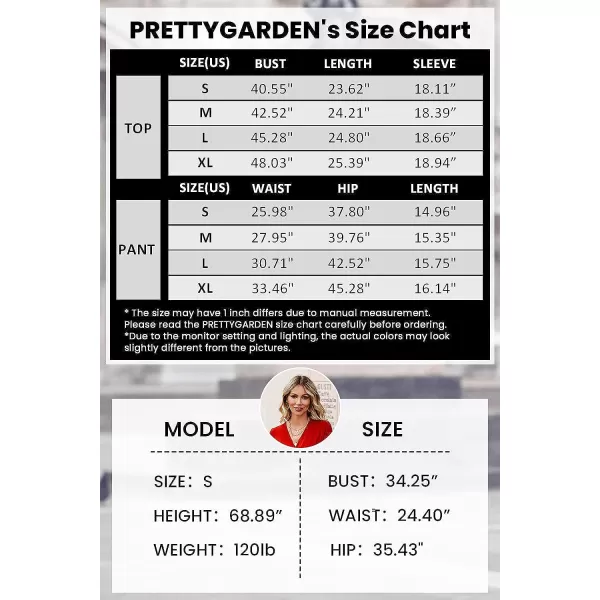 imagePRETTYGARDEN Womens 2 Piece Outfits 2023 Winter Long Sleeve V Neck Knit Pullover And Shorts Sweater Tracksuit SetsBlack