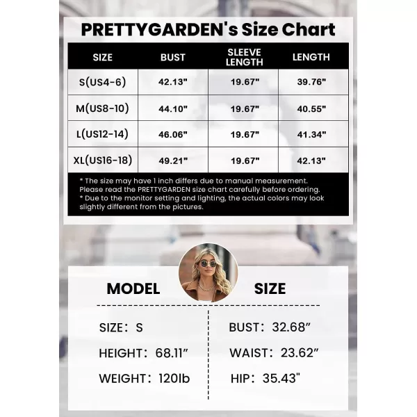 imagePRETTYGARDEN Womens 2023 Plaid Shacket Jacket Long Sleeve Button Down Shirts Fashion Winter Wool CoatsPink