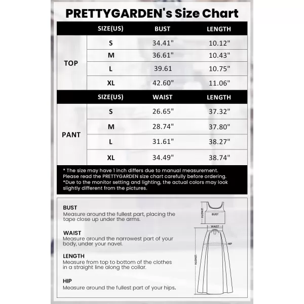 imagePRETTYGARDEN Womens 2024 Summer Two Piece Vacation Beach Outfits Dressy Sleeveless Cropped Tank Tops and Long Maxi Skirt SetsBrown