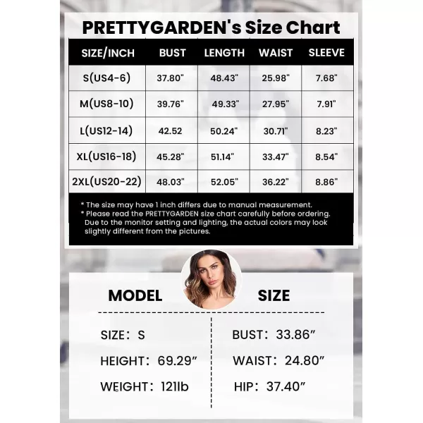 imagePRETTYGARDEN Womens Floral Boho Dress Casual Short Sleeve V Neck Ruffle Tiered 2023 Summer Swing Maxi DressesBrick Red Floral