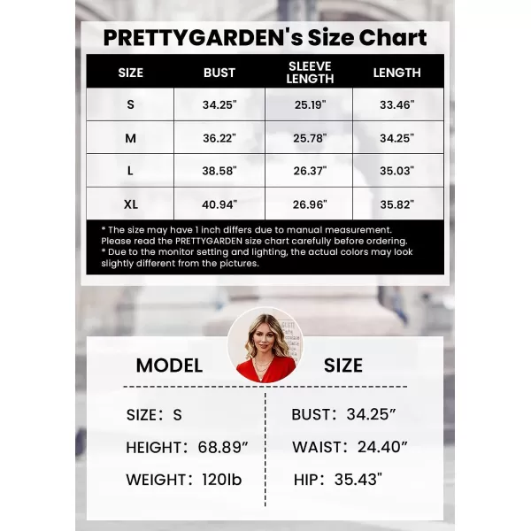 imagePRETTYGARDEN Womens Pullover Sweater Dresses Casual Long Sleeve Ribbed Knit Crewneck Loose Oversized SweatersBeige White