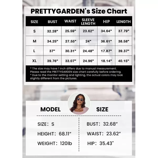 imagePRETTYGARDEN Womens Sexy Mini Bodycon Dresses Long Sleeve Square Neck Thigh Slit Tight Fitted DressWine Red