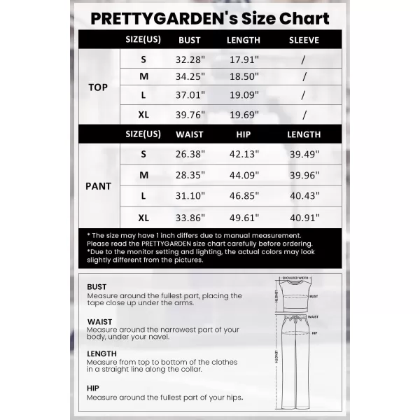 imagePRETTYGARDEN Womens Summer 2 Piece Outfits Ribbed Knit Lounge Sets Tracksuit Sleeveless Crop Tank Tops Wide Leg Casual PantsCamel