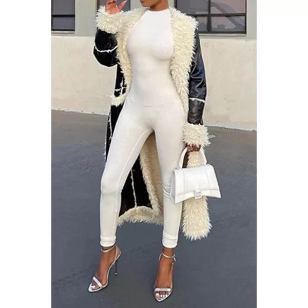 imagePRETTYGARDEN Womens Summer Bodycon Jumpsuits Casual Sleeveless One Piece Stretchy Tank Slim Fit RomperPants White