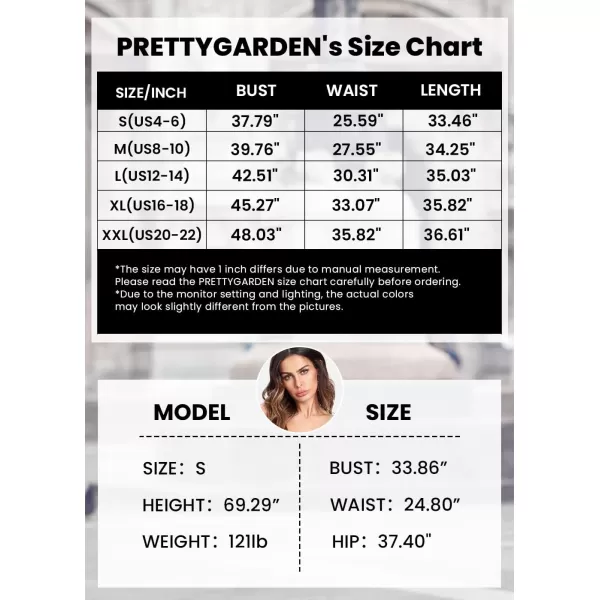 imagePRETTYGARDEN Womens Summer Tie One Shoulder Boho Floral Dress Elastic Waist Tiered Ruffle A Line Flowy Mini DressesGreen Pink