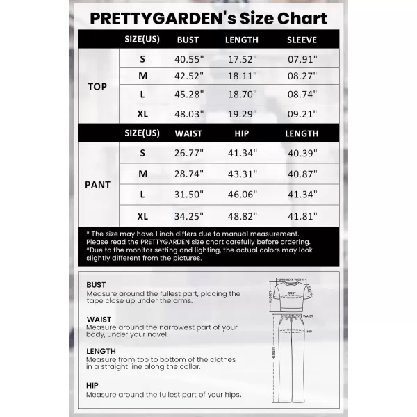 imagePRETTYGARDEN Womens Summer Two Piece Outfits Tracksuit Twist Front Crop Tops T Shirts Wide Leg Pants Matching Lounge SetsArmy Green