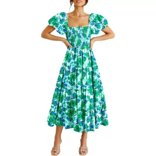 Floral Green