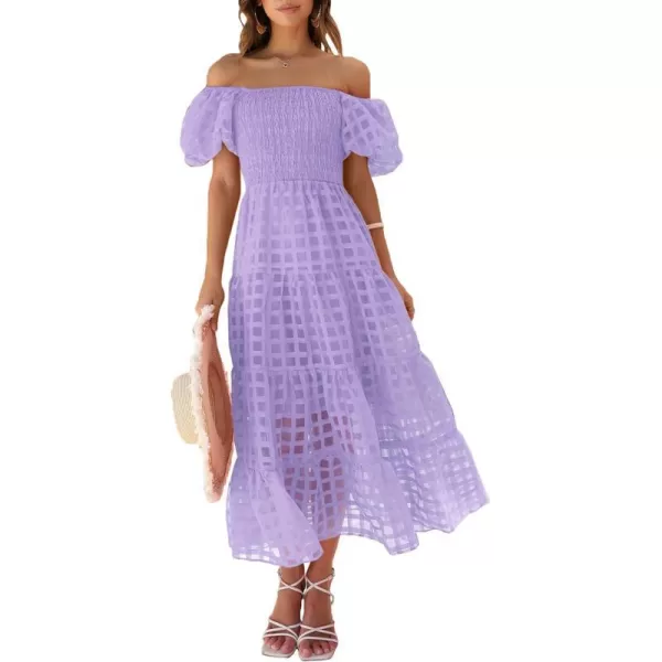 Plaid Light Purple
