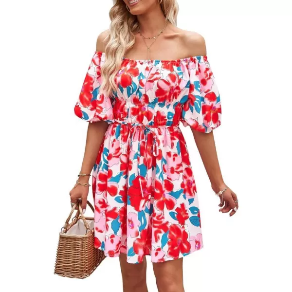 Floral Red