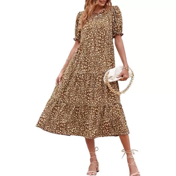 Coffee Apricot Leopard
