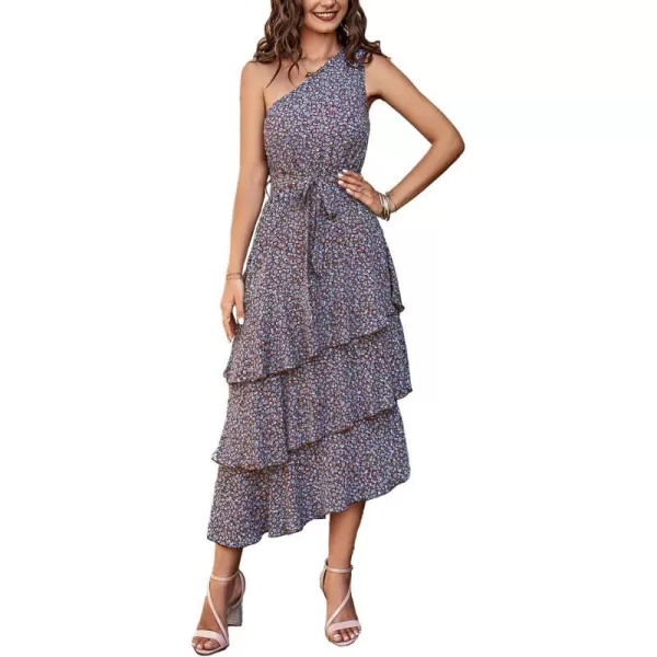 Floral Coffee Blue