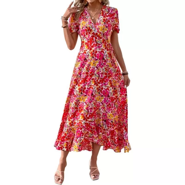Pink Yellow Floral