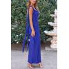 imagePRETTYGARDEN Womens Summer Long Formal Wedding Guest Dress Sleeveless Ruffle Cocktail Party Maxi Bodycon DressesRoyal Blue