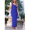 imagePRETTYGARDEN Womens Summer Long Formal Wedding Guest Dress Sleeveless Ruffle Cocktail Party Maxi Bodycon DressesRoyal Blue