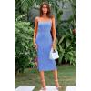 imagePRETTYGARDEN Womens 2025 Summer Sleeveless Bodycon Dress Textured Back Slit Sexy Cocktail Party Midi DressesLight Blue