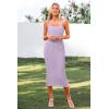 imagePRETTYGARDEN Womens 2025 Summer Sleeveless Bodycon Dress Textured Back Slit Sexy Cocktail Party Midi DressesPurple