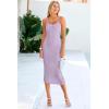 imagePRETTYGARDEN Womens 2025 Summer Sleeveless Bodycon Dress Textured Back Slit Sexy Cocktail Party Midi DressesPurple