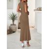 imagePRETTYGARDEN 2 Piece Sets for Women Summer 2025 Cap Sleeve Crop Tops Ruched Maxi Skirt Sets Spring Matching Vacation OutfitsKhaki