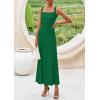 imagePRETTYGARDEN Skirt Sets Women 2 Piece Outfits 2025 Summer Casual Knit Tank Tops Flowy Midi Skirts Matching Vacation ClothesGreen