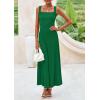 imagePRETTYGARDEN Skirt Sets Women 2 Piece Outfits 2025 Summer Casual Knit Tank Tops Flowy Midi Skirts Matching Vacation ClothesGreen